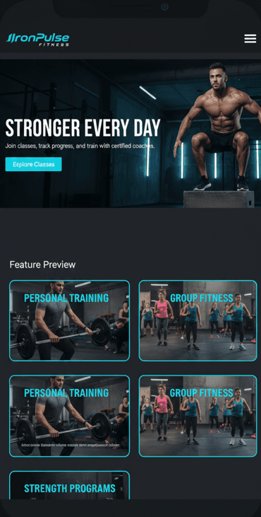 FitZone Gym - Mobile